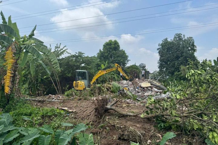 Xã Thiên Lộc chuẩn bị cưỡng chế 22 trường hợp vi phạm đất đai tại thôn Đại Độ