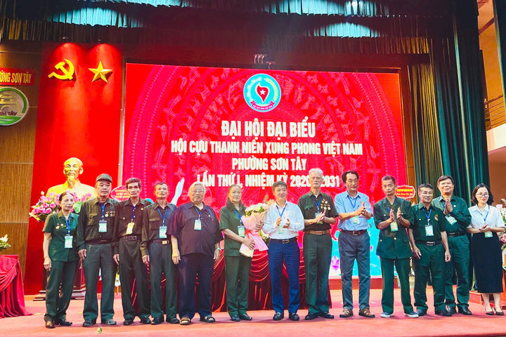 Đại hội đại biểu Hội Cựu TNXP phường Sơn Tây lần thứ I thành công tốt đẹp