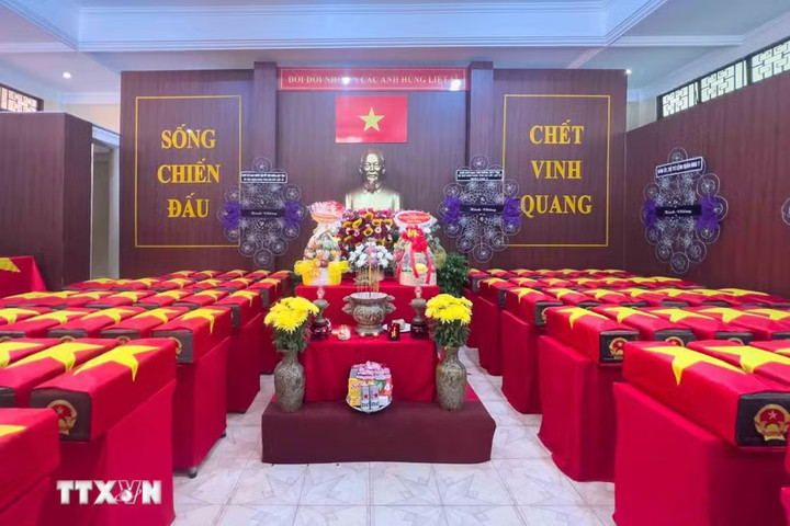 Dự kiến tổ chức lễ truy điệu, an táng hài cốt liệt sĩ quy tập tại Công viên Lê Thị Riêng trong tháng 8