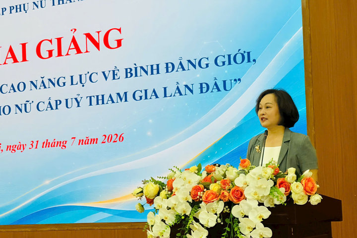 Hà Nội tập huấn bình đẳng giới cho 150 nữ cấp ủy tham gia lần đầu