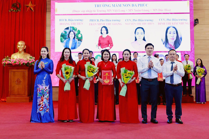Xã Đa Phúc tinh gọn sắp xếp nâng cấp hệ thống trường học trên địa bàn