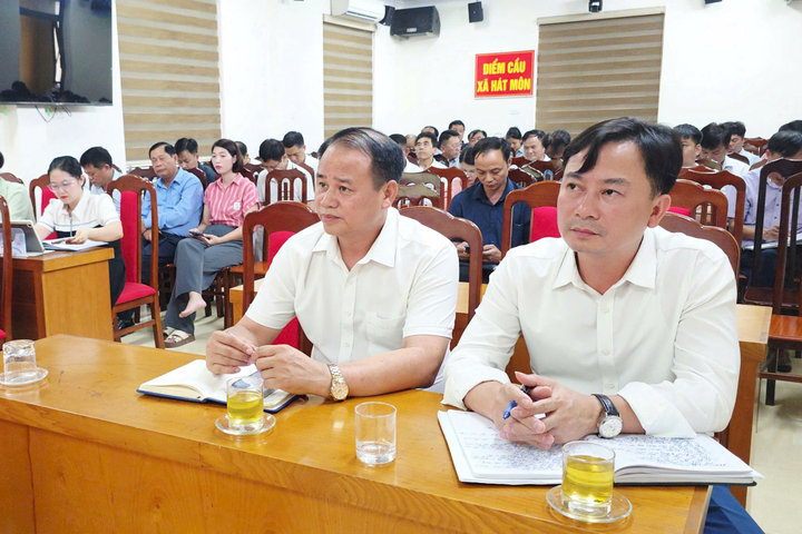 Xã Hát Môn triển khai cao điểm 100 ngày thực hiện các nhiệm vụ trọng tâm về chuyển đổi số