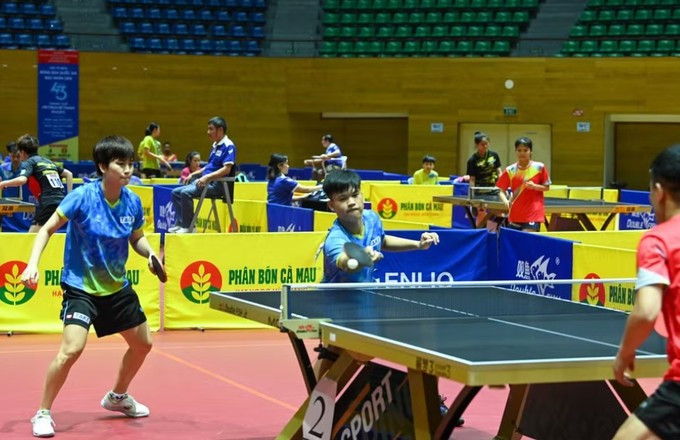 14 đơn vị tranh tài môn bóng bàn Đại hội Thể thao toàn quốc 2026