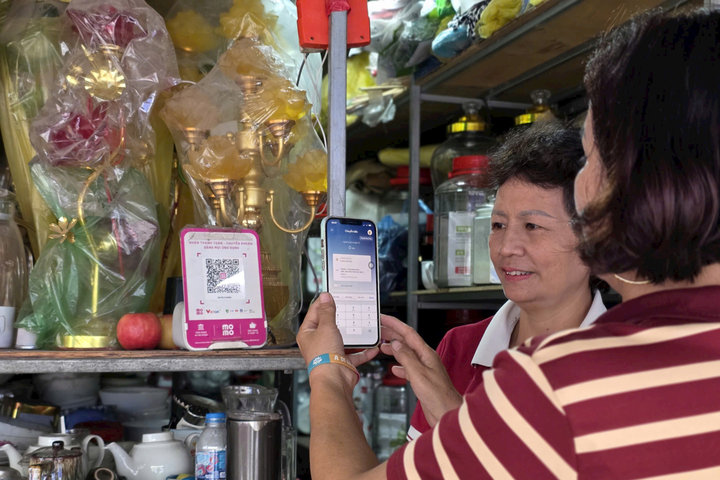Xã Đông Anh đưa chợ truyền thống lên không gian số