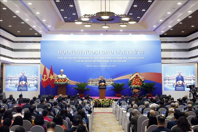 Phát biểu của Tổng Bí thư, Chủ tịch nước Tô Lâm tại Hội nghị Ngoại giao lần thứ 33