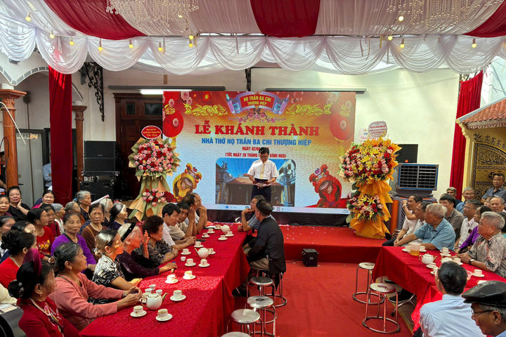 Khánh thành nhà thờ họ Trần ba chi làng Thượng Hiệp