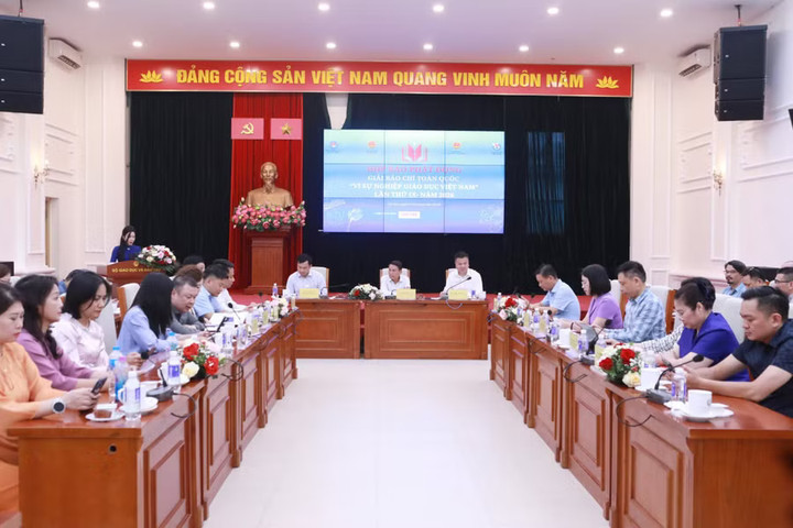 Phát động Giải Báo chí toàn quốc “Vì sự nghiệp giáo dục Việt Nam” năm 2026