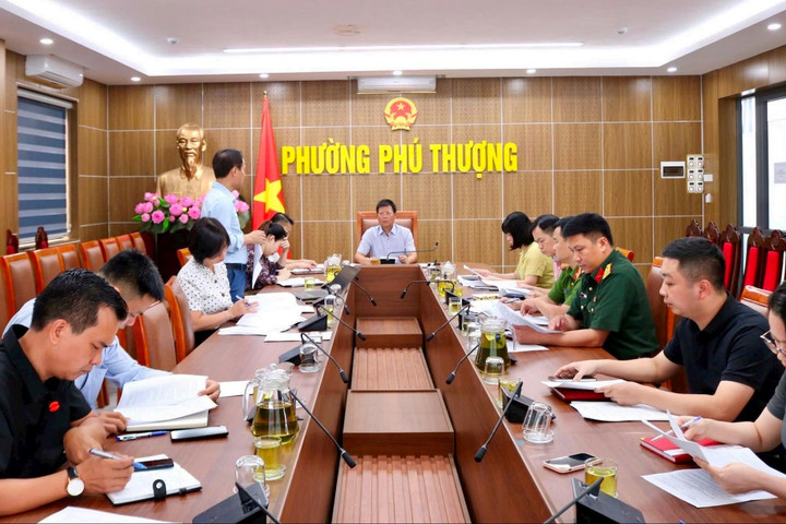 Phường Phú Thượng đẩy mạnh cải cách hành chính, chuyển đổi số trong 6 tháng cuối năm