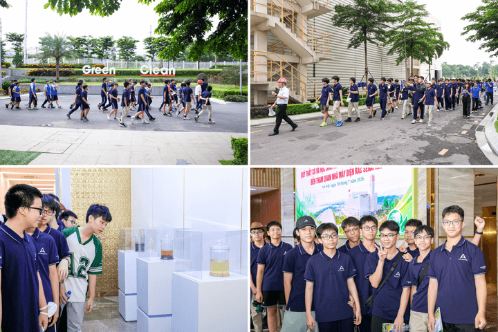 AMACCAO - Seraphin: Biến nhà máy điện rác thành “lớp học xanh đặc biệt” cho gần 500 học sinh trường Archimedes