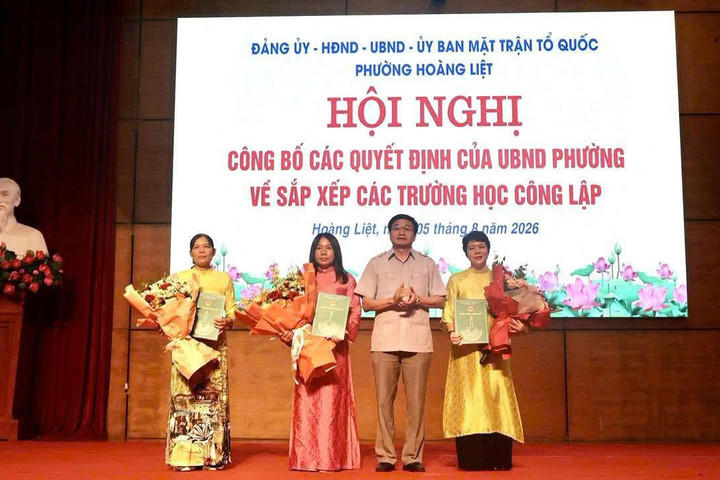 Sắp xếp lại 9 trường công lập trên địa bàn Hoàng Liệt