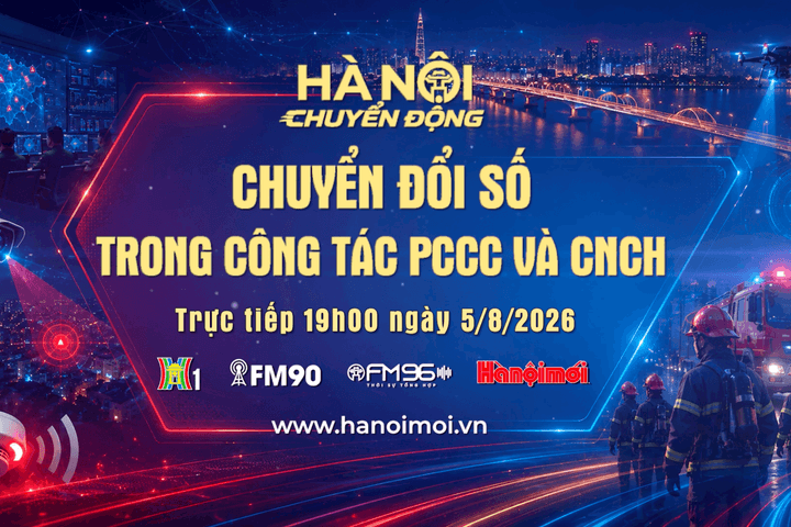 Đón xem "Hà Nội chuyển động" ngày 5-8: Chuyển đổi số trong công tác PCCC và CNCH