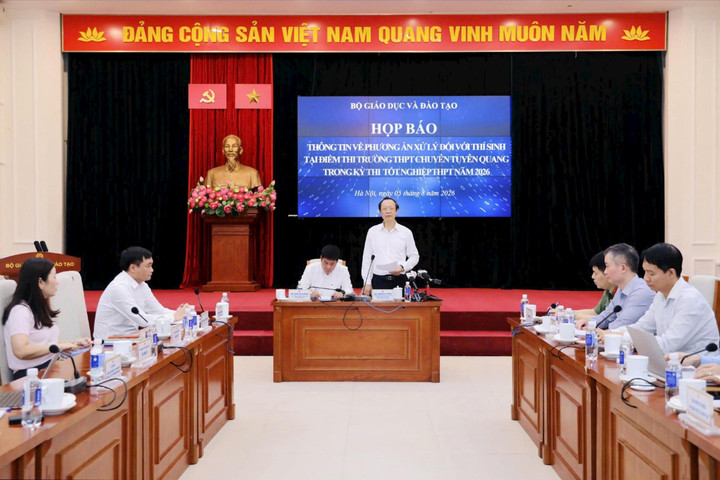 Vi phạm tại điểm thi THPT chuyên Tuyên Quang: Tổ chức thi lại là phương án hợp lý và hợp pháp