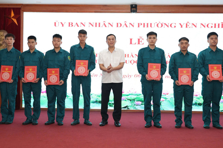 Phường Yên Nghĩa nâng cao năng lực quốc phòng ở cơ sở