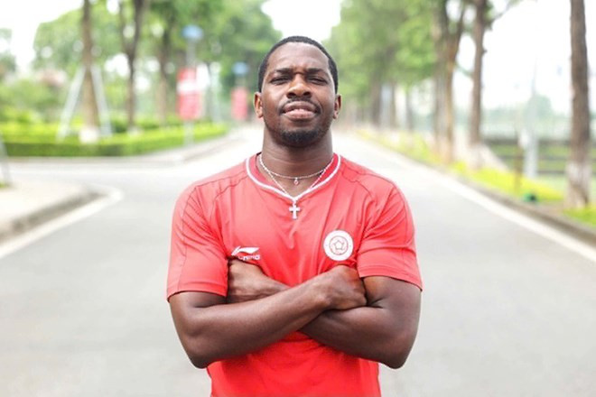 Thể Công Viettel tăng cường "hỏa lực", chiêu mộ Vua phá lưới V.League Rimario Gordon