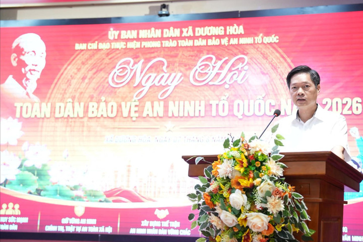 Xã Dương Hòa thành lập 18 Tổ bảo vệ an ninh, trật tự ở cơ sở