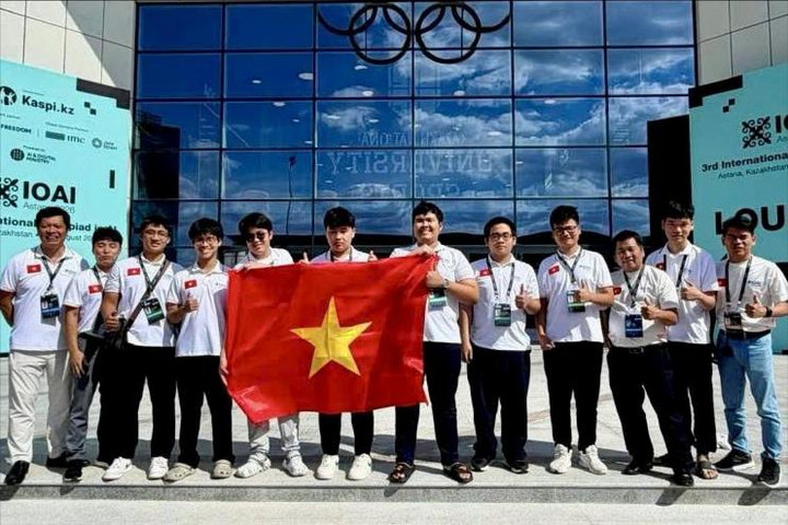 Việt Nam thuộc nhóm dẫn đầu tại Olympic Trí tuệ nhân tạo quốc tế 2026