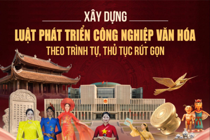 Xây dựng Luật Phát triển công nghiệp văn hóa theo trình tự, thủ tục rút gọn