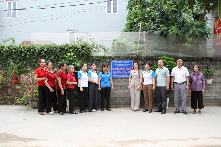Phụ nữ Mỹ Đức đưa “dân vận khéo” vào đời sống
