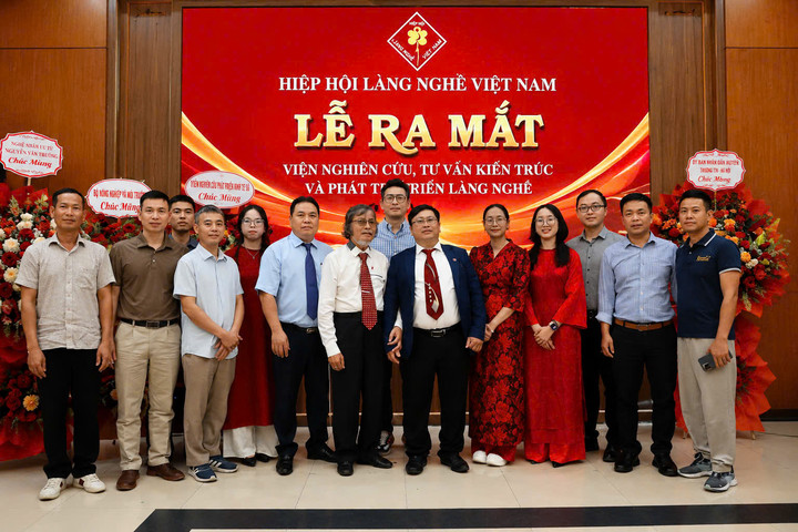 Ra mắt Viện Nghiên cứu, Tư vấn Kiến trúc và Bảo tồn phát triển làng nghề Việt Nam