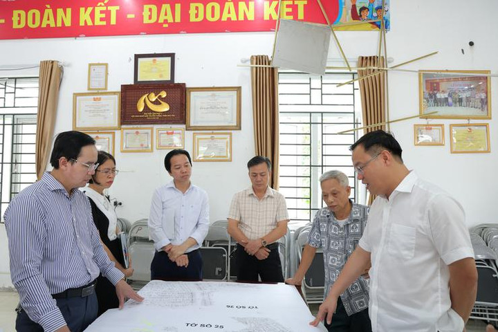 Phú Nghĩa dồn sức làm sạch dữ liệu đất đai