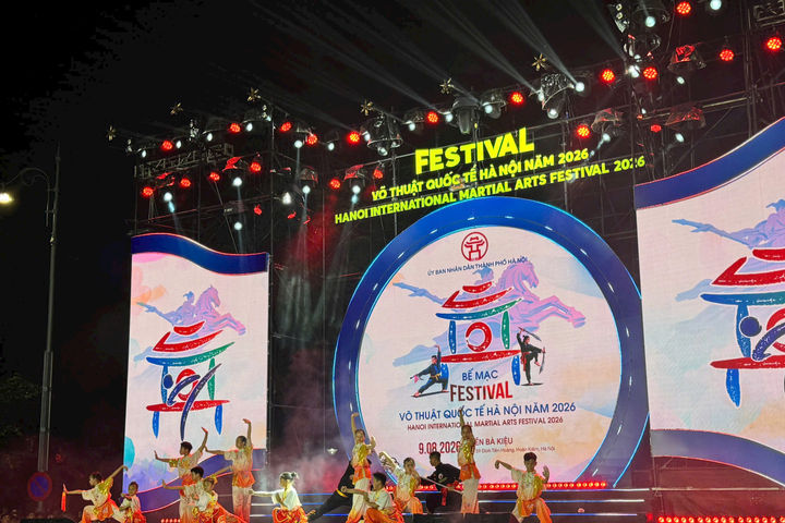 Bế mạc Festival Võ thuật quốc tế Hà Nội 2026: Võ thuật kết nối văn hóa, tình hữu nghị