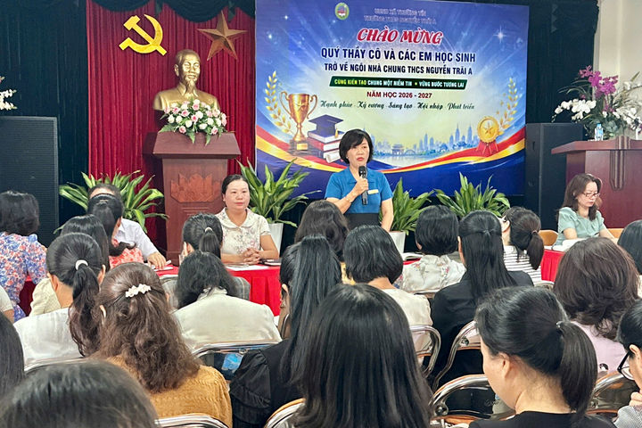 Xã Thường Tín sẵn sàng cho năm học mới 2026-2027