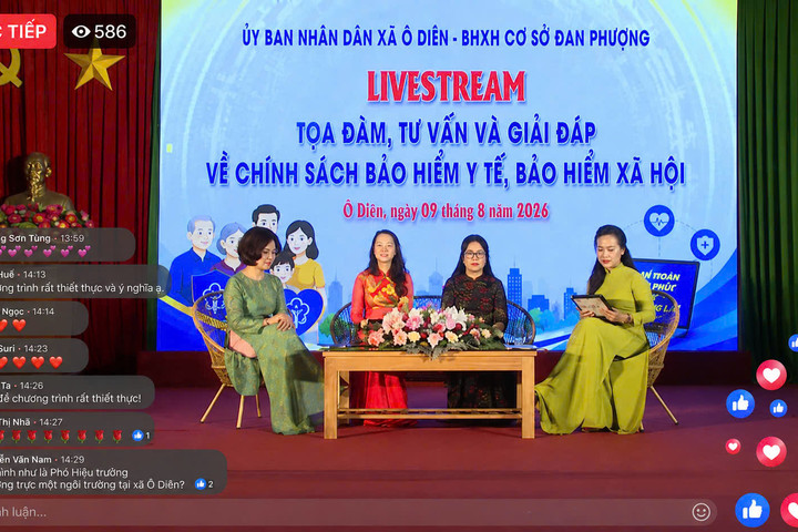 Xã Ô Diên: Mỗi tuần một “cuộc hẹn số”, đưa chính sách đến gần dân