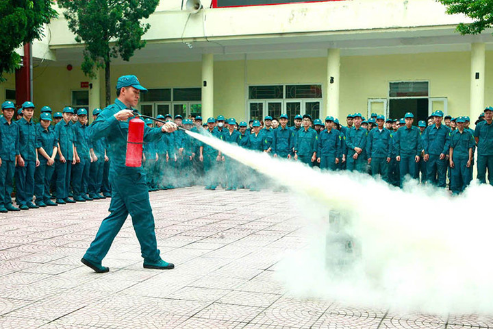 Lực lượng dân quân tự vệ Thủ đô: Lá chắn giữ bình yên ở cơ sở