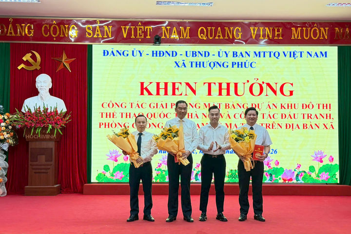 Thượng Phúc đẩy nhanh giải phóng mặt bằng Dự án Khu đô thị thể thao Quốc tế Hà Nội