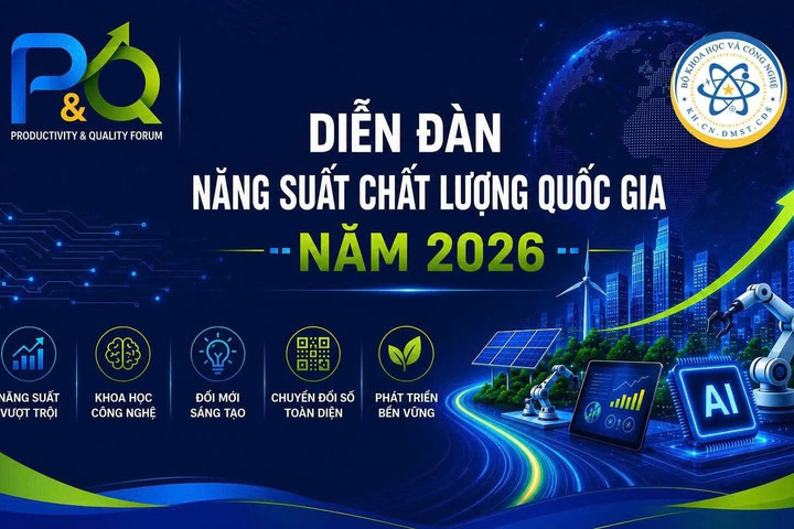 Sắp diễn ra Diễn đàn Năng suất Chất lượng Quốc gia 2026