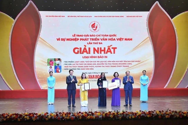 Giải Báo chí toàn quốc “Vì sự nghiệp phát triển văn hóa Việt Nam” lần thứ Tư: Không xét tác phẩm do AI tạo hoàn toàn