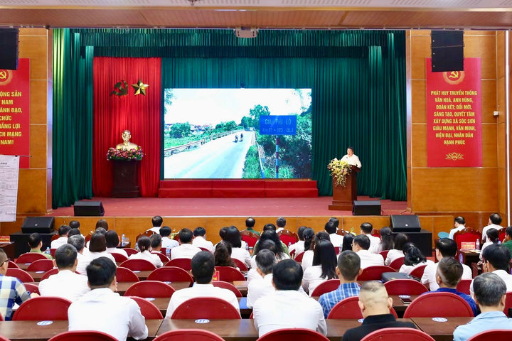 Xã Sóc Sơn khai mạc diễn tập chiến đấu phòng thủ năm 2026