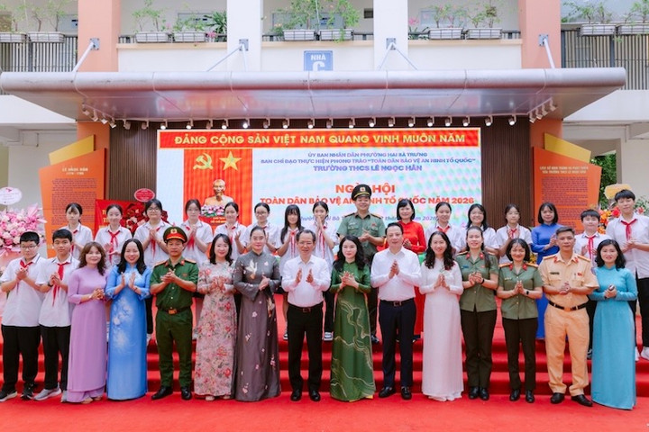 Phường Hai Bà Trưng, lan toả phong trào toàn dân bảo vệ an ninh Tổ quốc trong các cơ sở giáo dục
