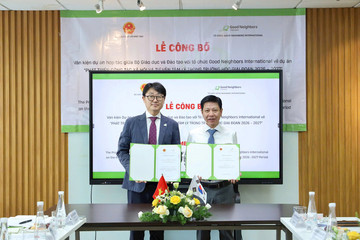 Phát triển công tác xã hội, tư vấn tâm lý trong trường học