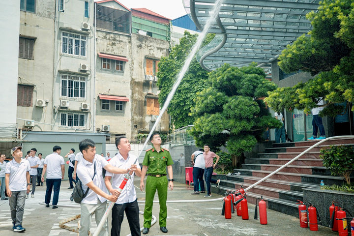 Tăng cường tập huấn kỹ năng phòng cháy chữa cháy và cứu nạn, cứu hộ tại cơ sở