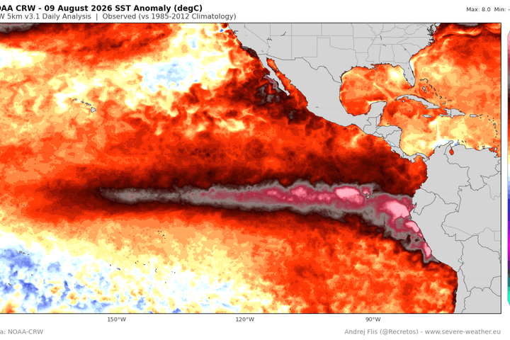 Cảnh báo El Niño mạnh lên bất thường trong năm 2026