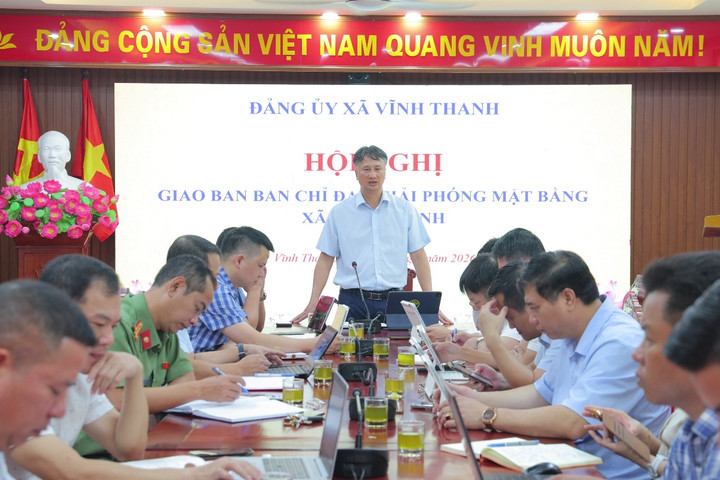 Xã Vĩnh Thanh: Quyết liệt giải phóng mặt bằng, bảo đảm tiến độ các dự án trọng điểm