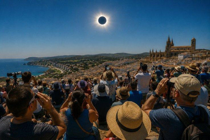 Nhật thực toàn phần và mưa sao băng Perseids cùng thắp sáng bầu trời châu Âu