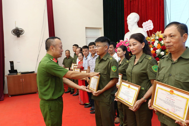 Lực lượng an ninh cơ sở giữ vững bình yên xã Hồng Vân