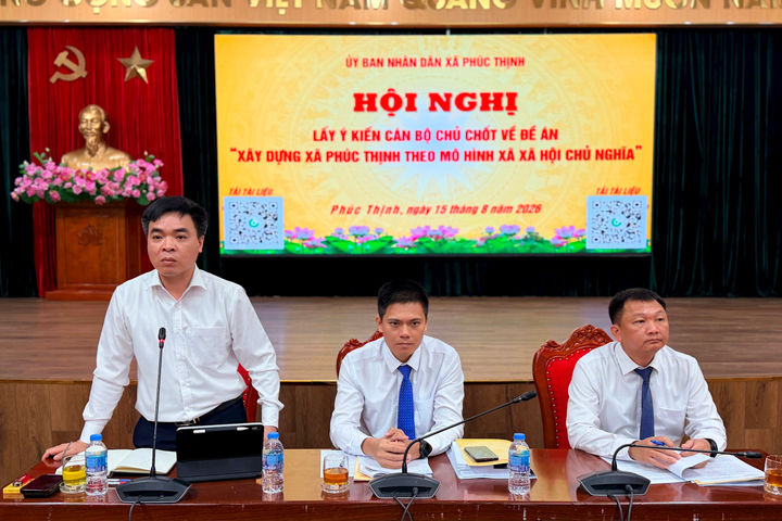 Xây dựng Phúc Thịnh trở thành mô hình xã xã hội chủ nghĩa kiểu mẫu của Thủ đô