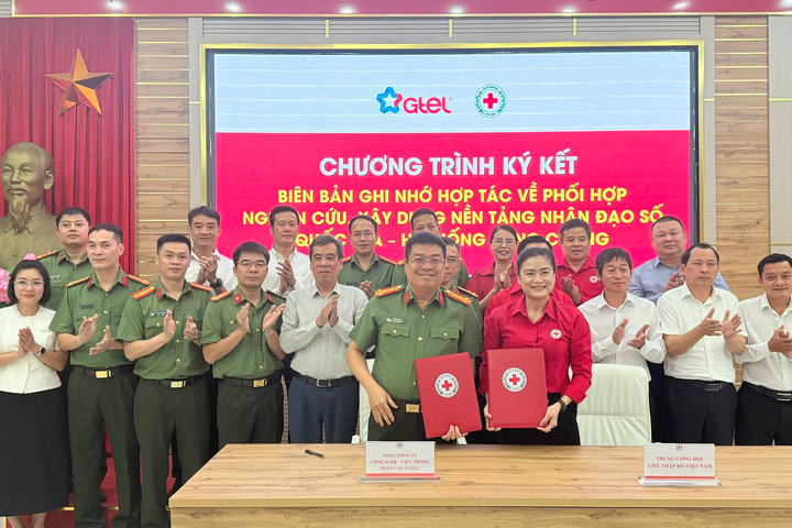 Hội Chữ thập đỏ Việt Nam và GTEL hợp tác xây dựng Nền tảng Nhân đạo số quốc gia