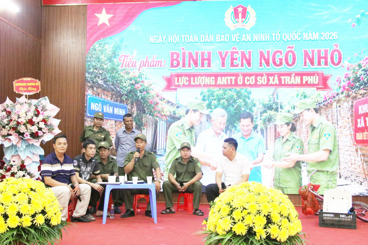 Giữ bình yên từ mỗi thôn xóm