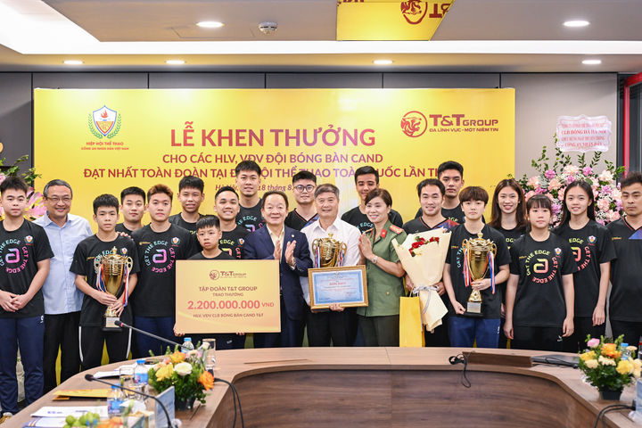 Bóng bàn CAND: Khi nguồn lực Nhà nước và tư nhân cộng hưởng