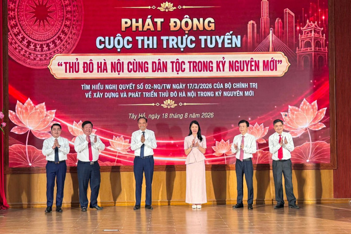 Phường Tây Hồ đẩy mạnh tuyên truyền, hưởng ứng Cuộc thi tìm hiểu Nghị quyết số 02-NQ/TW