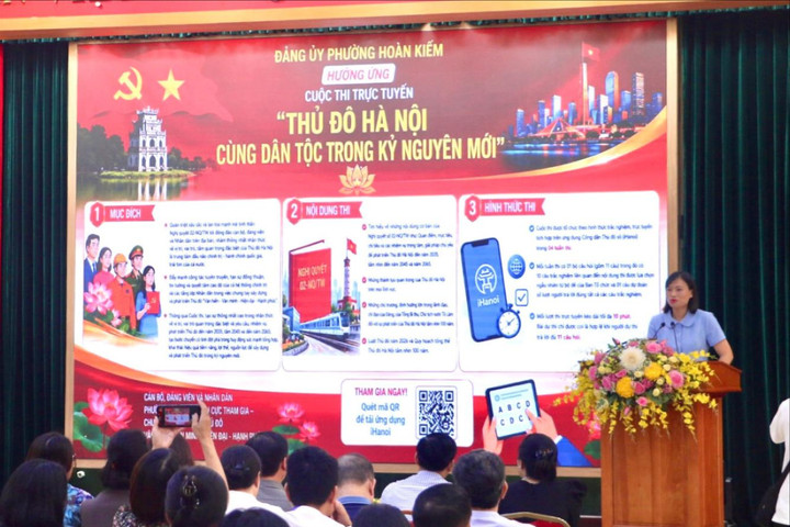 Phường Hoàn Kiếm: Mỗi cán bộ, đảng viên thể hiện rõ trách nhiệm, tình yêu với Thủ đô