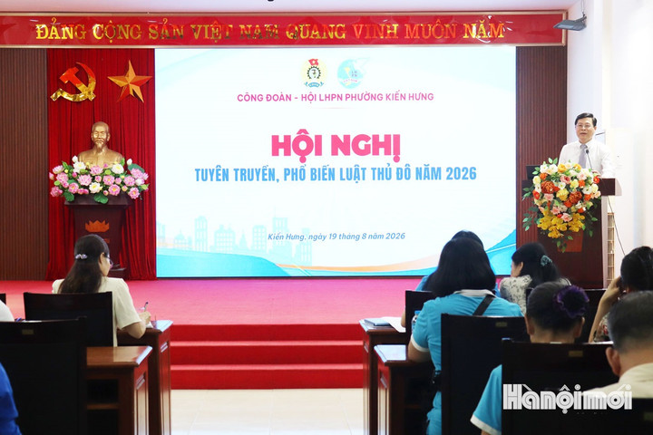 Công đoàn phường Kiến Hưng: Lấy đoàn viên và người lao động làm trung tâm