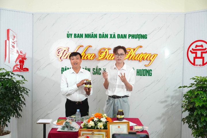 Xã Đan Phượng: Đưa sản phẩm OCOP hòa nhịp sống số