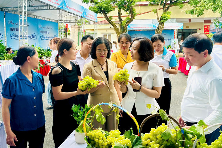 Sôi nổi chương trình "Phụ nữ Thủ đô tiêu dùng số - Nâng tầm giá trị hàng Việt"