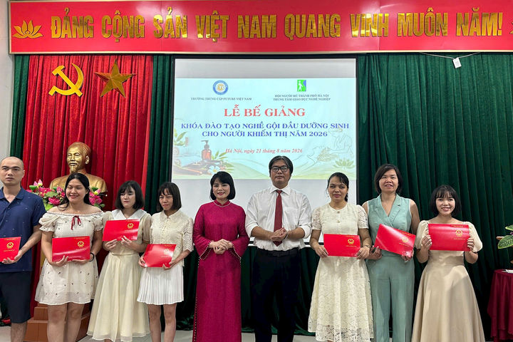 Mở ra cơ hội tự lập cho người khiếm thị