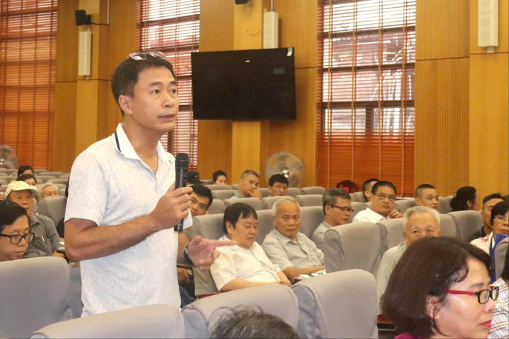 Phường Bạch Mai công khai chính sách giải phóng mặt bằng dự án bãi đỗ xe tĩnh